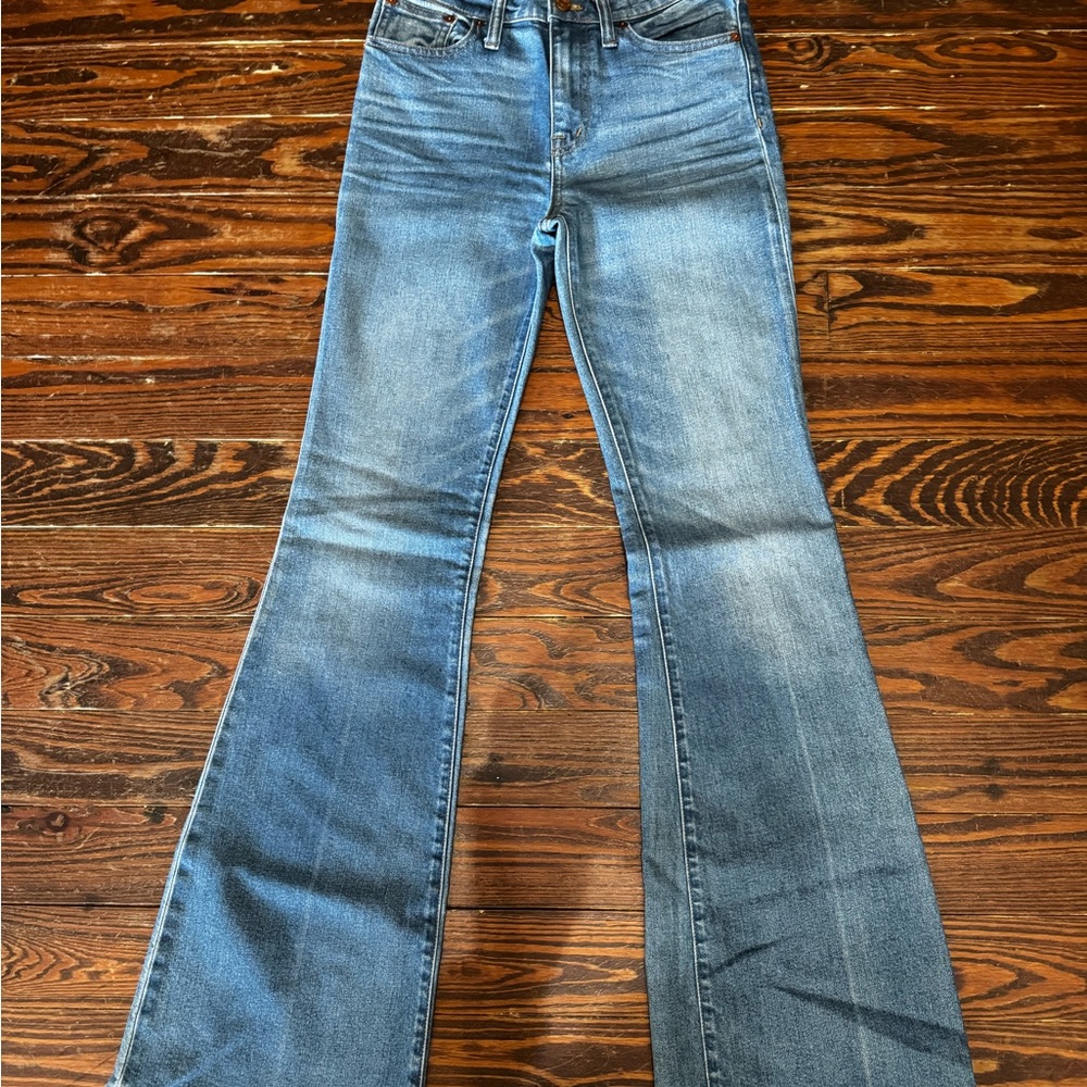 Madewell Light Blue Flare Jeans